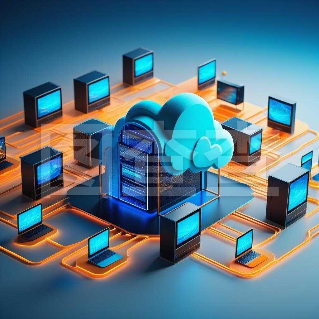 科技网络连接图